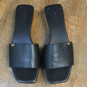 Tory Burch wood slides 10.5M